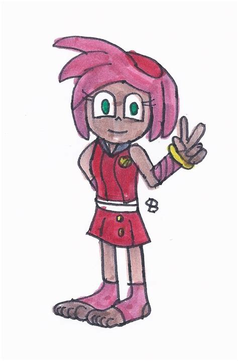 Human Amy Rose by SPATON37 on DeviantArt