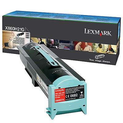 Original OEM Toner Cartridge Lexmark X860H21G Black