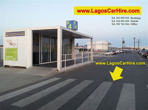 LUZCAR Car Park In Faro Airport Algarve Portugal