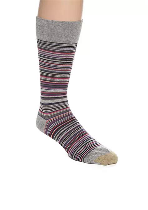 Gold Toe® Gold Toe® Frankie Stripes Crew Socks Single Pair Belk