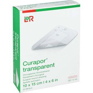 Curapor Transparent X Cm Stk Ardmed