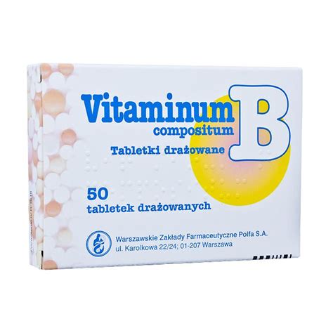 Vitaminum B Compositum X Dra Polfa Warszawa Opinie I Ceny Na