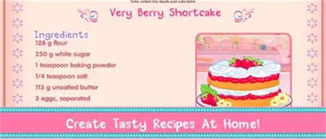 Strawberry Shortcake Bake Shop Free Play Gameask