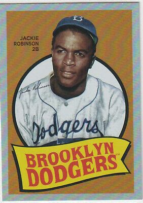 Jackie Robinson Topps Archives Foil T Brooklyn Dodgers