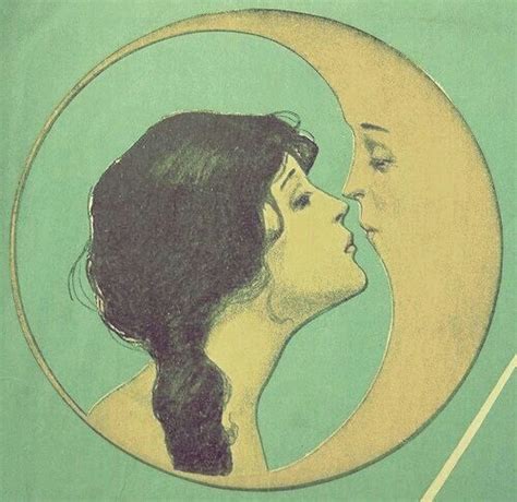 Victorian Moon Illustration Art Art Images Moon Art