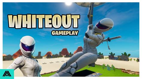 Whiteout Skin Gameplay Before You Buy Fortnite Br Youtube