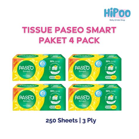 Jual Tissue Paseo Smart Extra Isi Ply Ply Paket Pack