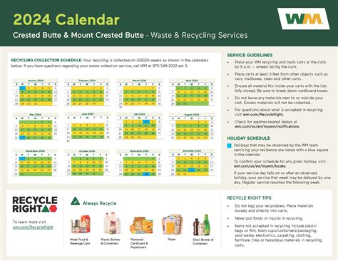 Waste Connections Recycling Schedule 2024 Printable Stace Elizabet