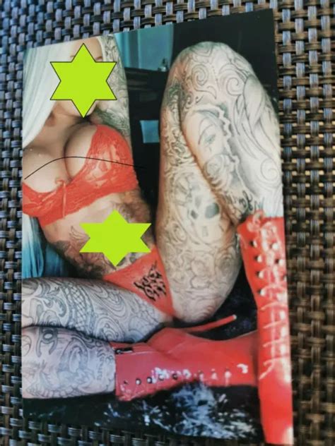 Erotik Akt Foto Frau Tattoo Woman Nude Nackt Bbw Curvy Eur Picclick De
