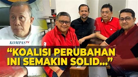 Pdip Dan Demokrat Bertemu Nasdem Yakin Koalisi Perubahan Tetap Solid