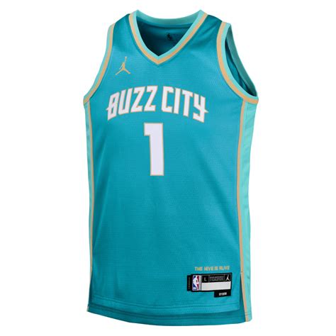 Maillot Nba Enfant Lamelo Ball Charlotte Hornets Nike City Edition