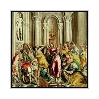 iCanvas "Jesus Driving The Merchants From The Temple, 1610-14" by El ...