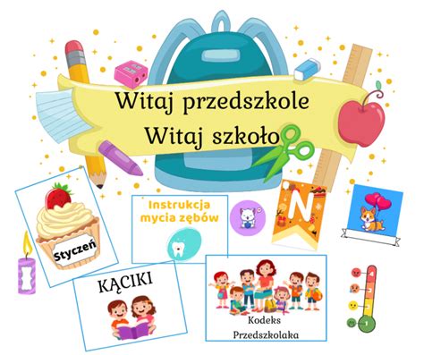 Witaj Przedszkole Witaj Szko O Z Oty Nauczyciel