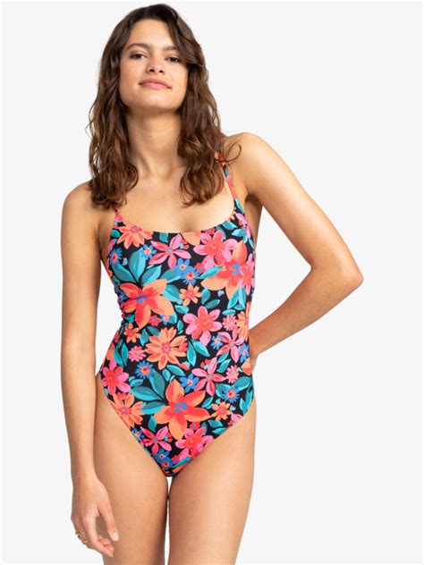 Printed Beach Classics One Piece Swimsuit For Women Roxy