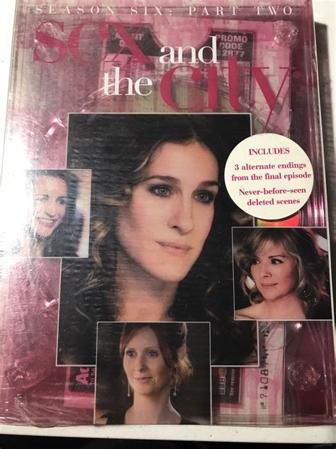 Sex And The City The Sixth Season Part Dvd Disc Set For