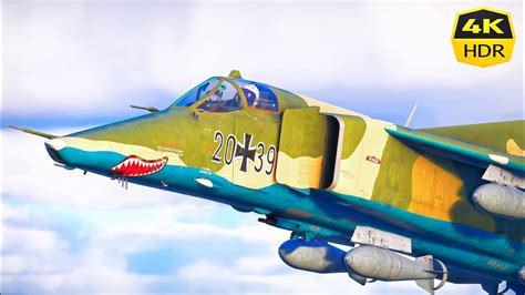 WAR THUNDER East German MIG 23BN Close Air Support No Commentary