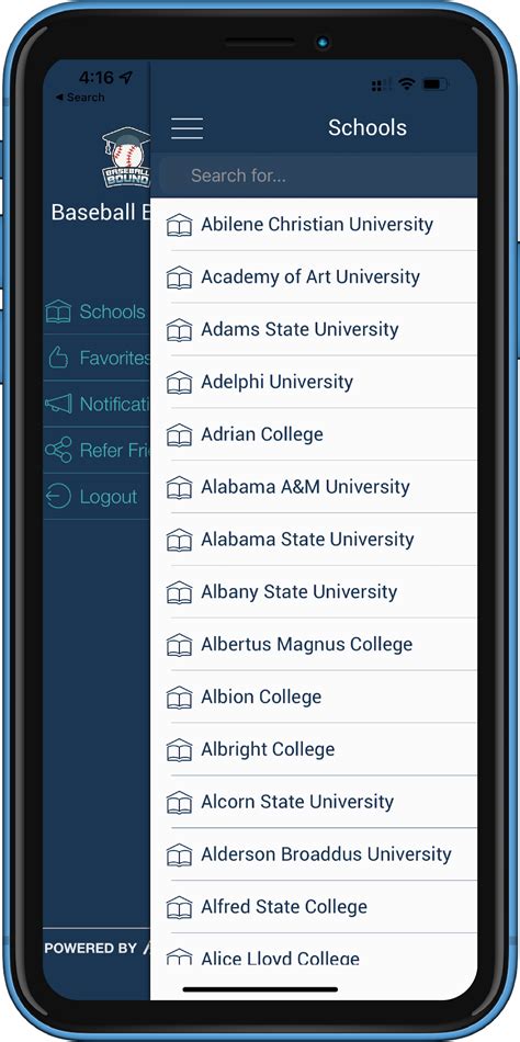 Baseball Bound - College Baseball Recruiting Assistant App | Find Your