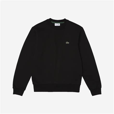 Lacoste Sweat Crew Black Outlaw Tamanho S