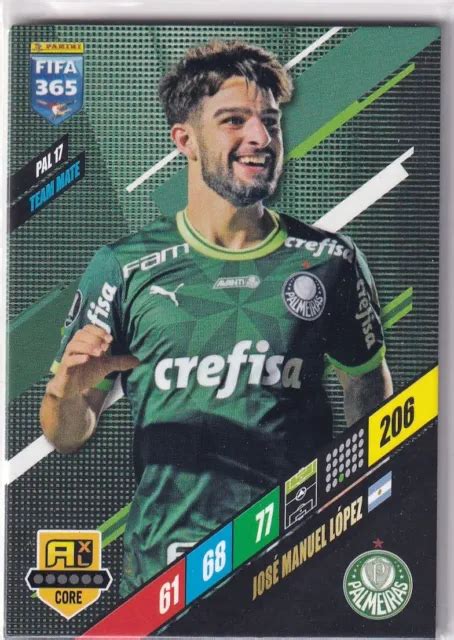 Panini Fifa Adrenalyn Carte Num Ro Pal Jos Manuel L Pez