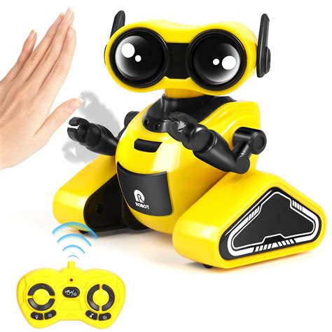 UUSUOO Kids RC Robot Toys, Interactive Smart Robot with Touch Sensor ...