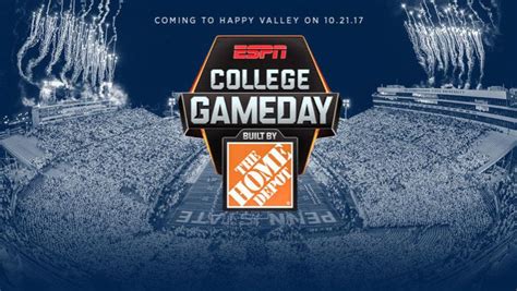 Espns College Gameday To Return To Penn State Penn State University