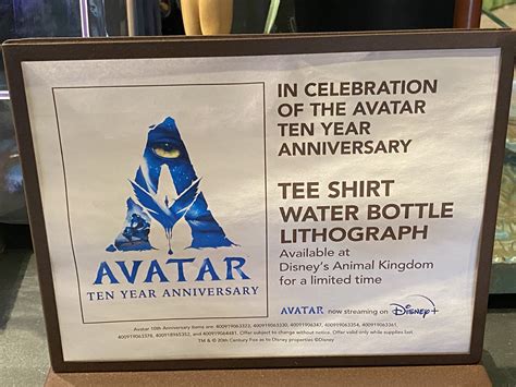 Avatar 10th Anniversary Merchandise Now Available in Disney's Animal ...