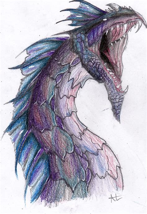 Dragon Drawing Color at GetDrawings | Free download