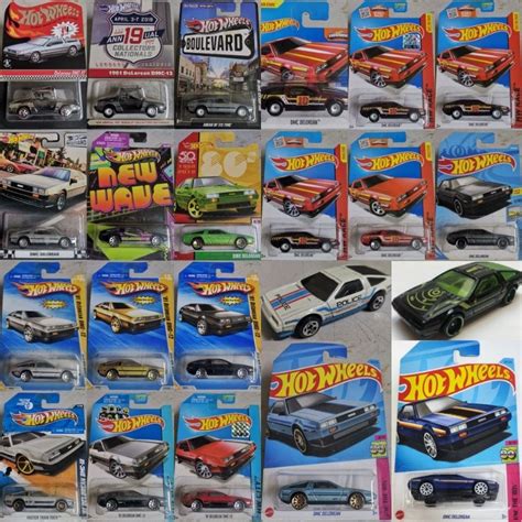 Hot Wheels Dmc Delorean Back To The Future Mix Shopee Malaysia