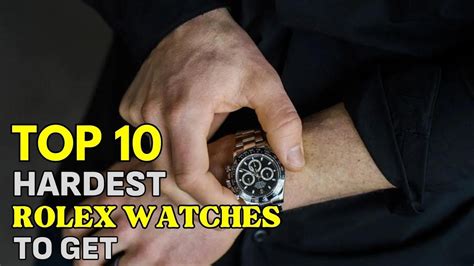 Top 10 Hardest Rolex Watches To Get YouTube