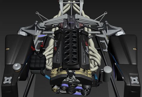 Pagani Zonda Cinque Engine