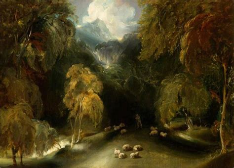 A View of Dovedale, Looking toward Thorpe Cloud - Thomas Lawrence ...