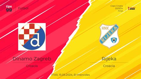 Dinamo Zagreb Vs Rijeka El 15 05 2024 En La Copa Croata 2023 24