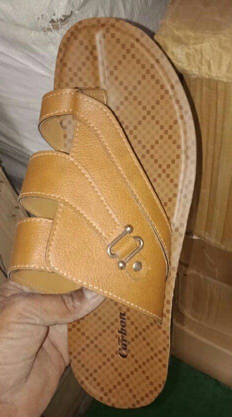 Brown Pu Slipper PU Gents Slipper At Rs 130 Pair In Agra ID 20803975573