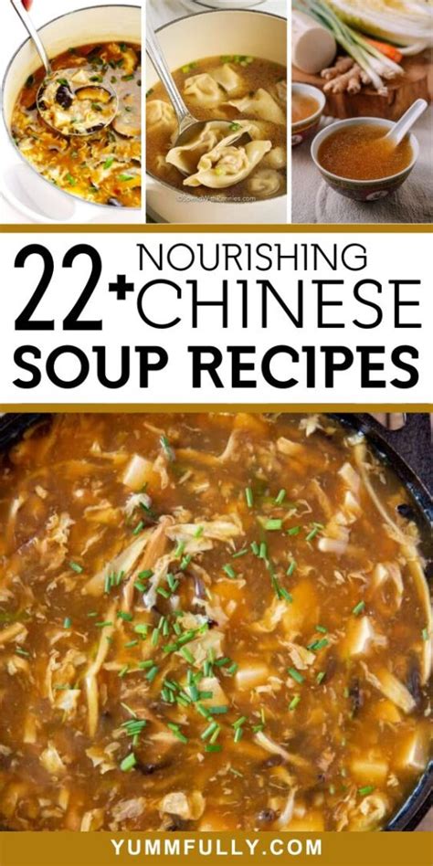 22+ Nourishing Chinese Soup Recipes - Yummy and fully