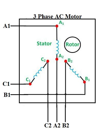 How To Connect 3 Phase Motor In Star Delta Connection Wiring Work