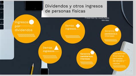 Dividendos Y Otros Ingresos Obtenidos Por Persona Física By Laura