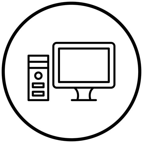 Computer Icon Style 7879943 Vector Art At Vecteezy