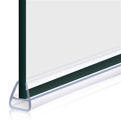 Door Seal Akamino Frameless Shower Door Bottom Seal 98 5 Inch Glass