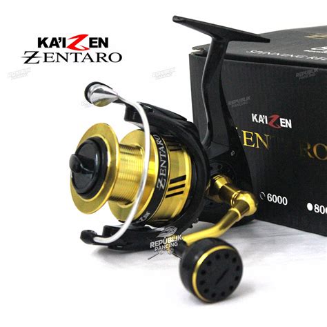 Jual Reel Kaizen Zentaro Power Handle Bb Kolam Sungai Laut