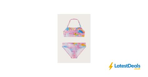 Monsoon Shimmery Ruffle Bikini Set At Debenhams