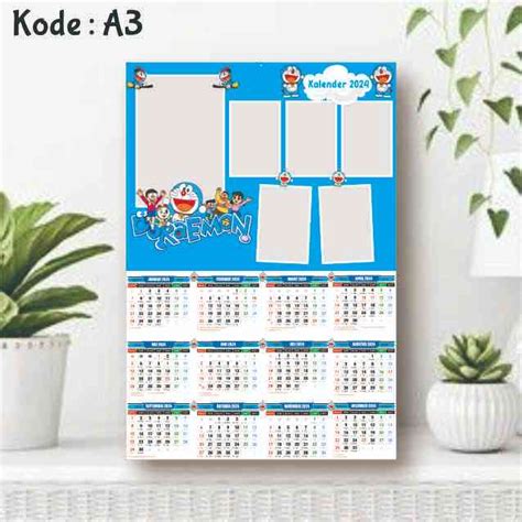 Jual Kalender Foto 2024 Custom Kalender Dinding 2024 Shopee Indonesia