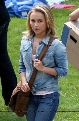 Hayden On Set Heroes S Hayden Panettiere Photo Fanpop