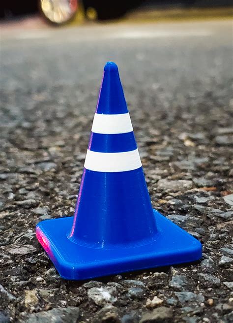 Traffic Cone (Pylon) & Barrier Set by 23AF Studio | Download free STL model | Printables.com