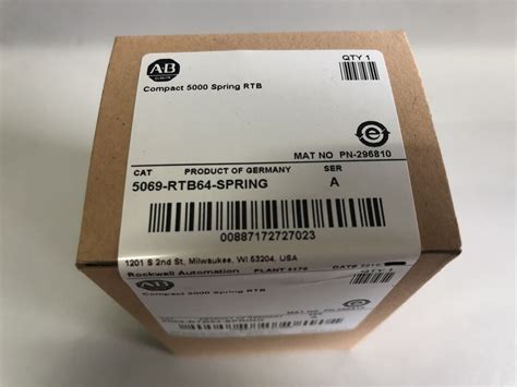 Allen Bradley Rtb Spring A Compact Spring Rtb Factory