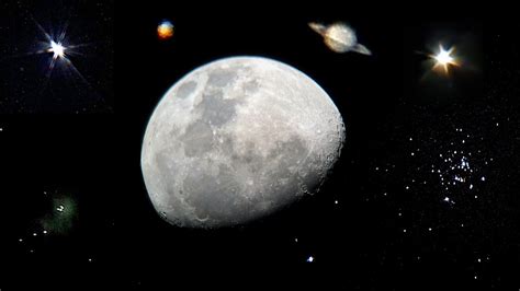 AO VIVO Chuva de Meteoros Lua Estrelas e Planetas Telescópio