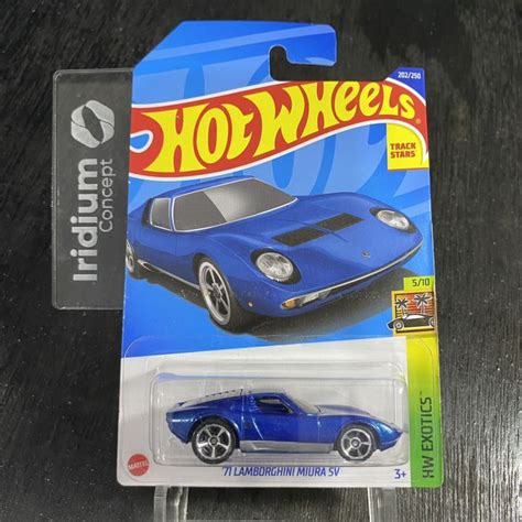 Hot Wheels 71 Lamborghini Miura Sv Hw Exotics Original Hotwheels Lazada Indonesia