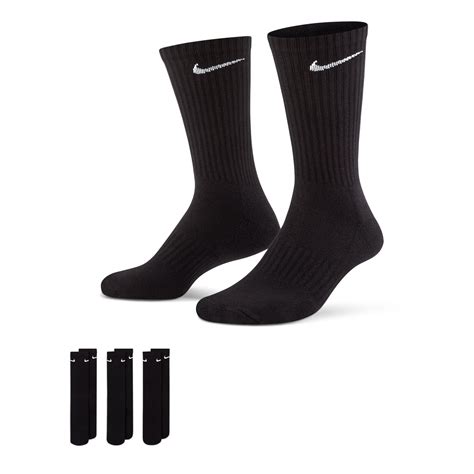 Nike Everyday 3 Pack Cotton Cushioned Crew Socks Mens Crew Socks