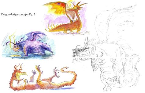 How to Train Your Dragon concept art, illustrated... - Blooming Concepts