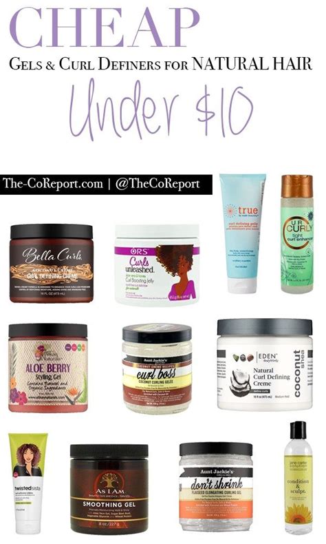 Affordable Natural Hair Products Best Gels For Natural Hair Natural H