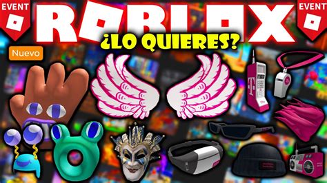 Nuevos Eventos De Roblox Con Accesorios Que Vas A Querer Tener Si O